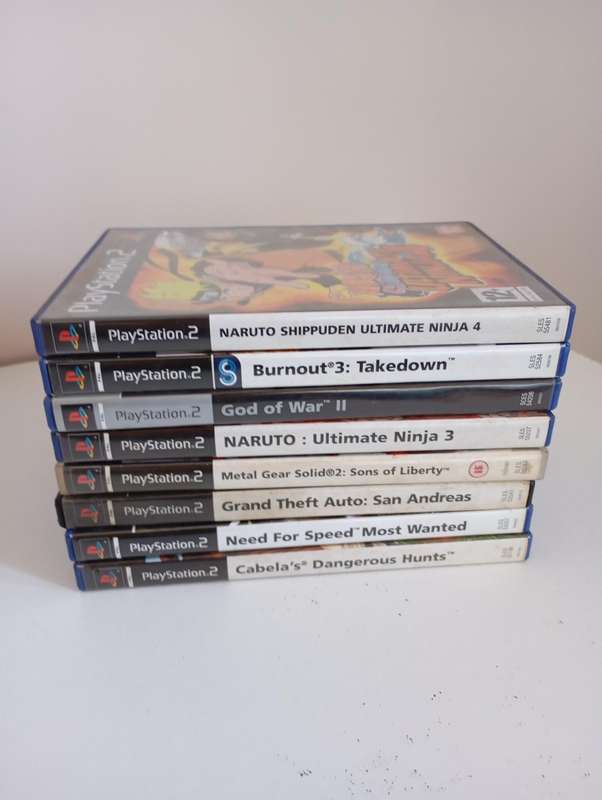 8 PS 2 Games