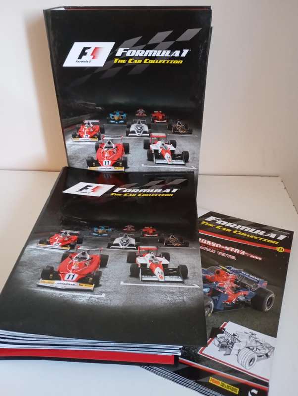 Formula 1- The car collection Binder + 65 Magazines