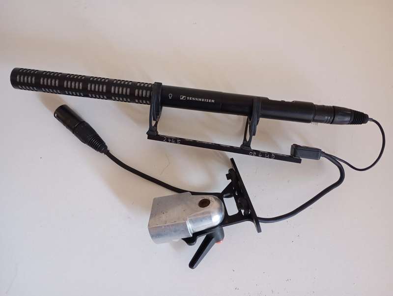 Sennheiser ME 66 + Rycote Super-Shield Windjammer