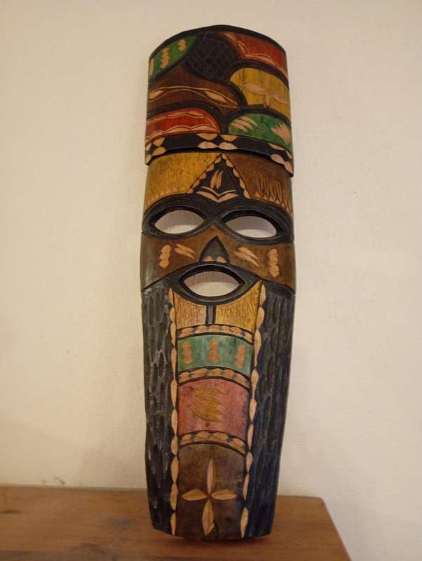 Old Tribal African Wooden Mask