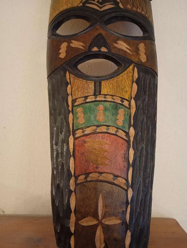 Old Tribal African Wooden Mask