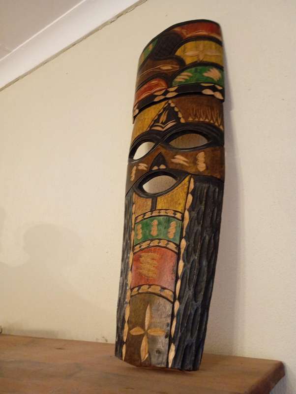 Old Tribal African Wooden Mask