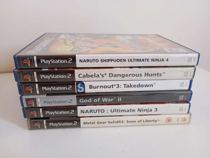 6 PS 2 Games