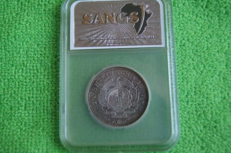 1897 ZAR 2.5 Shillings - SANGS AU53