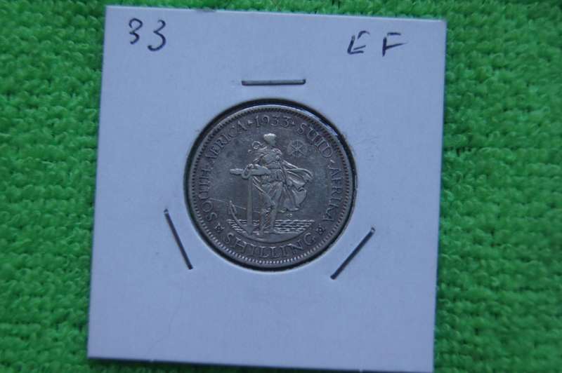 4 x Union of South Africa 1 Shillings