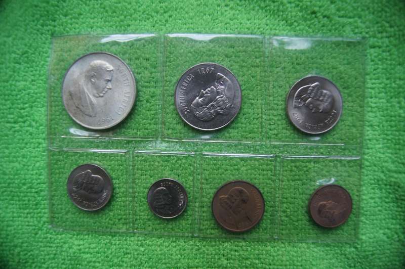 1967 and 1968 Complete Pristine Mint Sets - Both Languages (Single Bid for all 4)