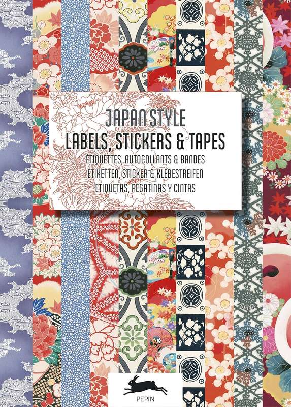 Japan Style PEPIN Label, Sticker & Tape Book
