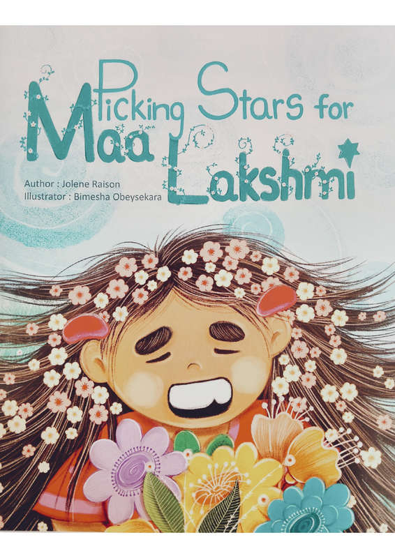 Picking stars for Maa Lakshmi by Jolene Raison