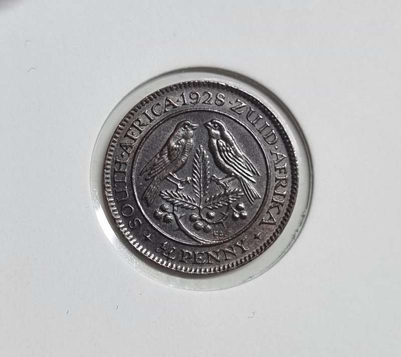 1928 UNION FARTHING (QUARTER PERNNY 1/4P) - ONLY 64301 MINTED!