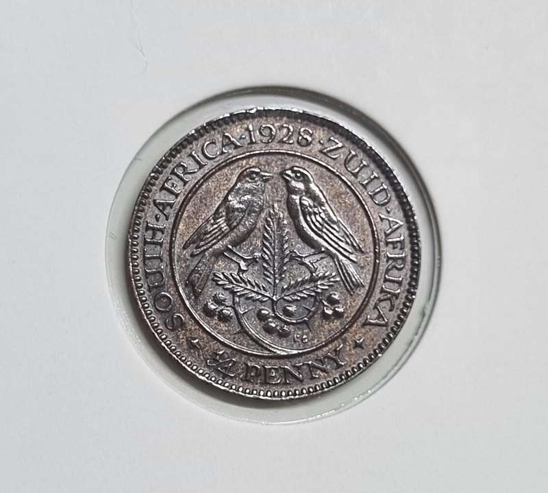 1928 UNION FARTHING (QUARTER PERNNY 1/4P) - ONLY 64301 MINTED!