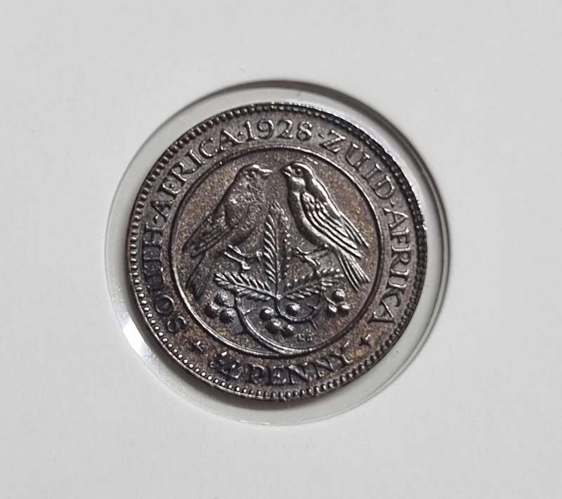 1928 UNION FARTHING (QUARTER PERNNY 1/4P) - ONLY 64301 MINTED!