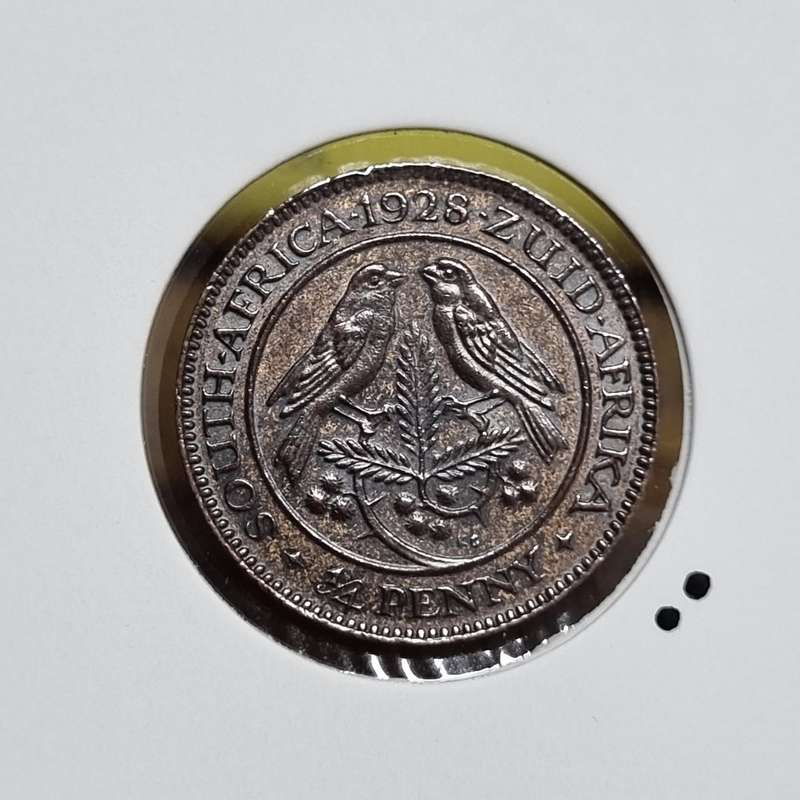 1928 UNION FARTHING (QUARTER PENNY 1/4P) - ONLY 64301 MINTED!