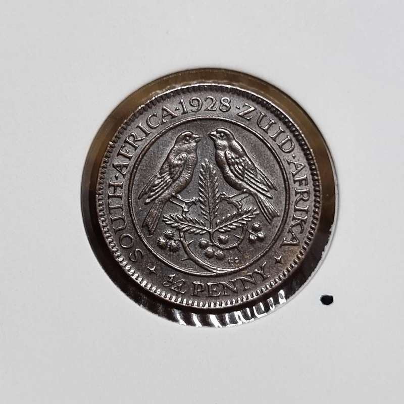 1928 UNION FARTHING (QUARTER PERNNY 1/4P) - ONLY 64301 MINTED!