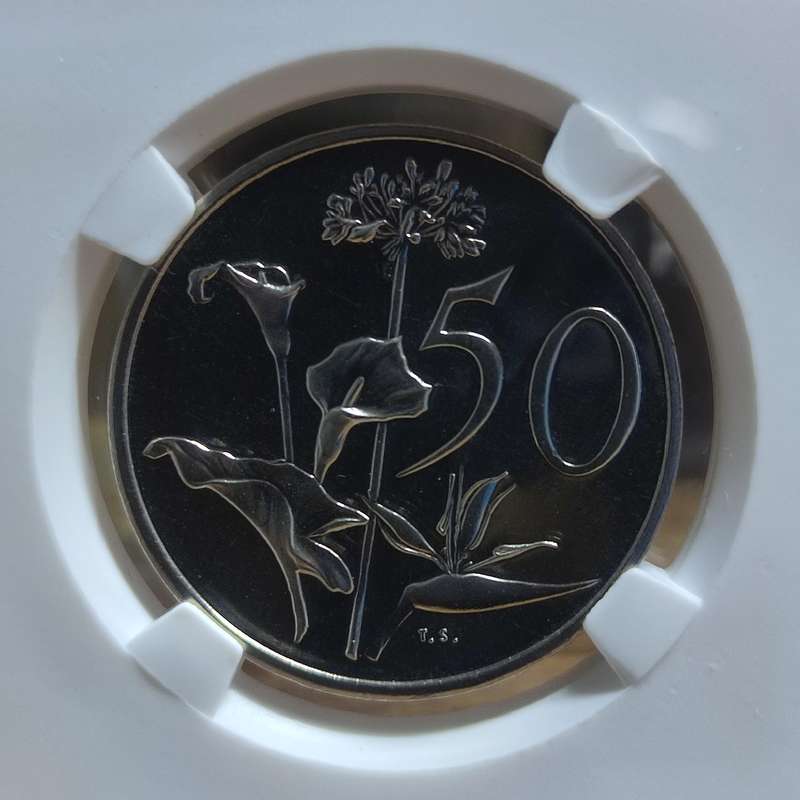 GRADED (PF68) - 1971 50 CENT PROOF COIN - ONLY 12,000 MINTED