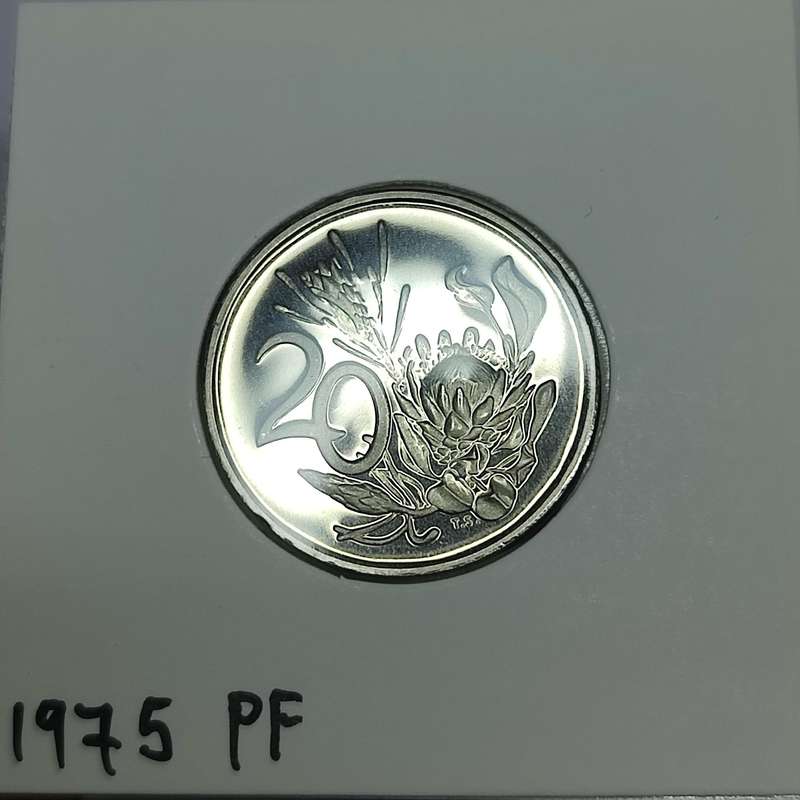 1975 20 CENT PROOF COIN - ONLY 18,000 MINTED!