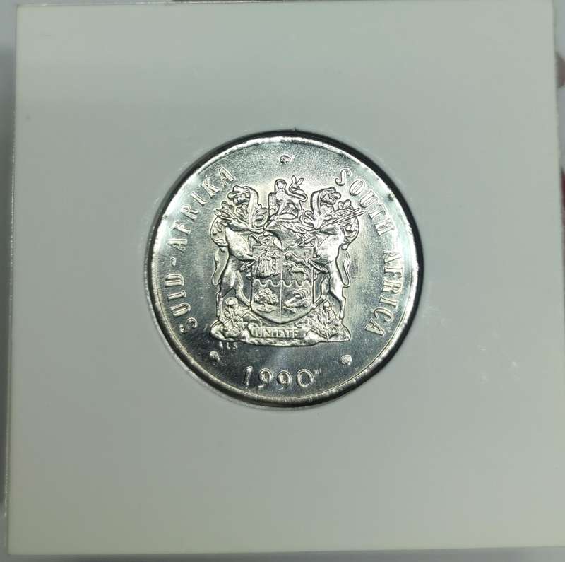 1990 20 CENT BUNC COIN - NONE MINTED IN PROOF!