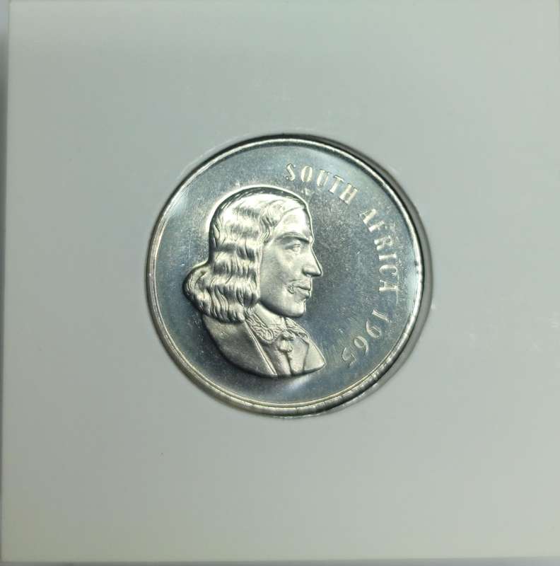 1965 (ENGLISH) 20 CENT PROOF COIN - ONLY 24,988 MINTED!