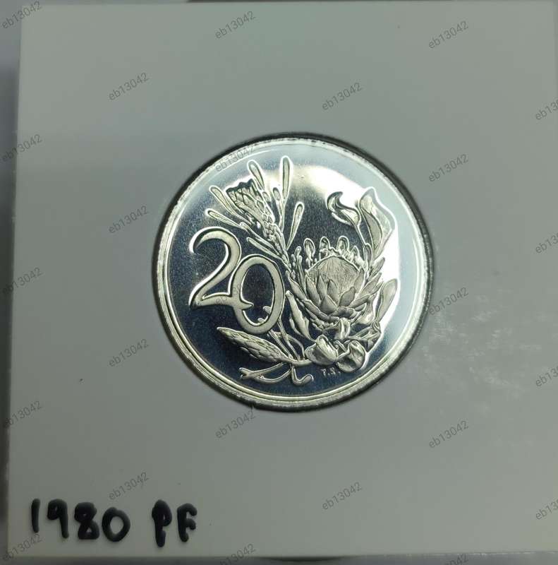 1980 20 CENT PROOF COIN - ONLY 15,000 MINTED!