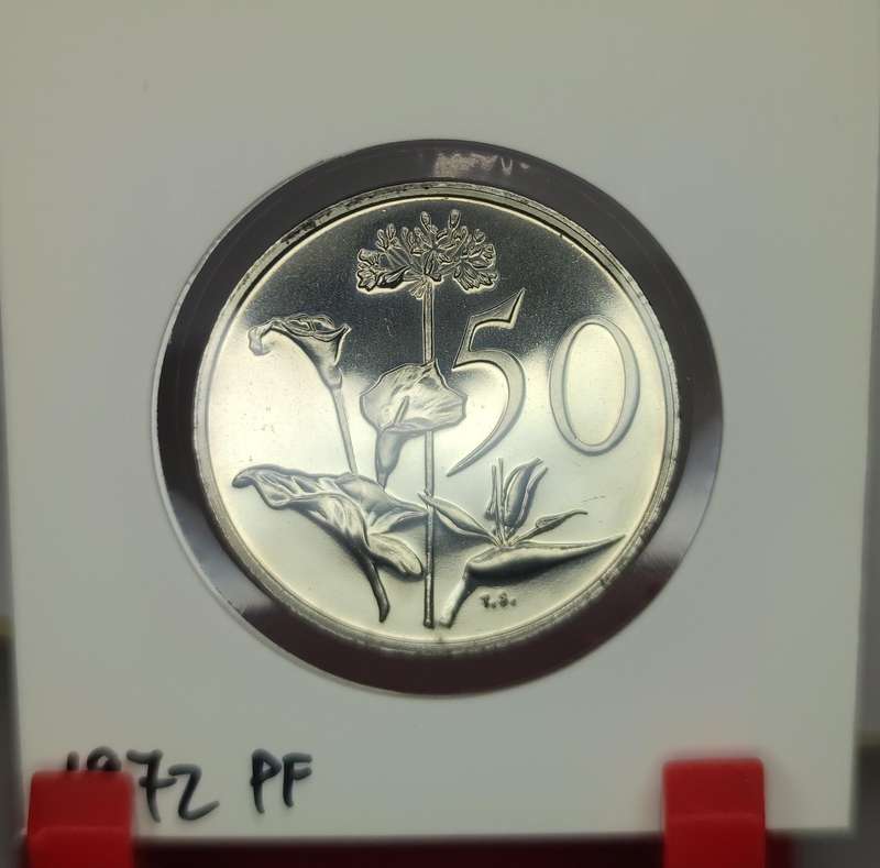1972 50 CENT PROOF COIN - ONLY 10,000 MINTED