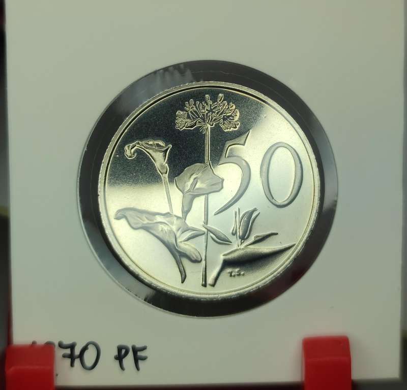 1970 50 CENT PROOF COIN - ONLY 10,000 MINTED