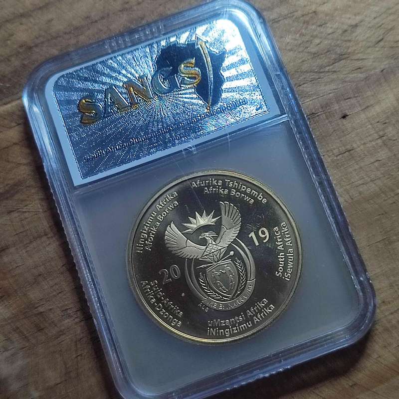 50 Rand Constitutional Democracy - We The People Graded SANGS MS 70 (TOP POP)