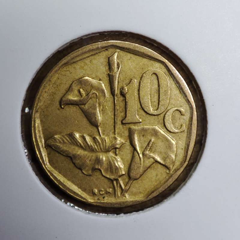 1992 10c Error Coin - Multiple Errors