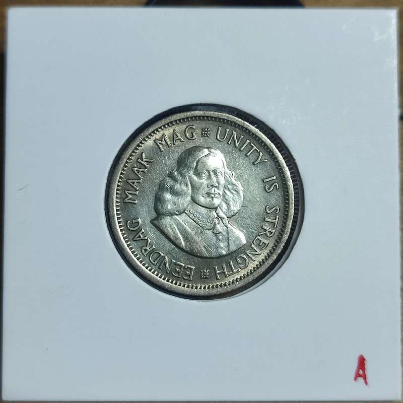 1962 RSA 10 CENT - FIRST DECIMAL SILVER COIN