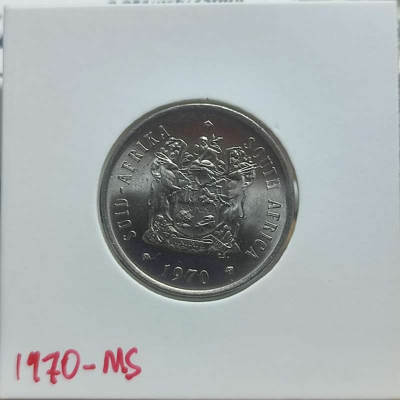 1970 20 CENT UNC COIN - ONLY 14,050 MINTED