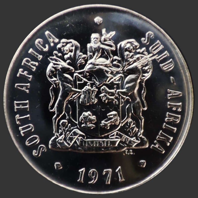 1971 50 CENT PROOF COIN - ONLY 12,000 MINTED