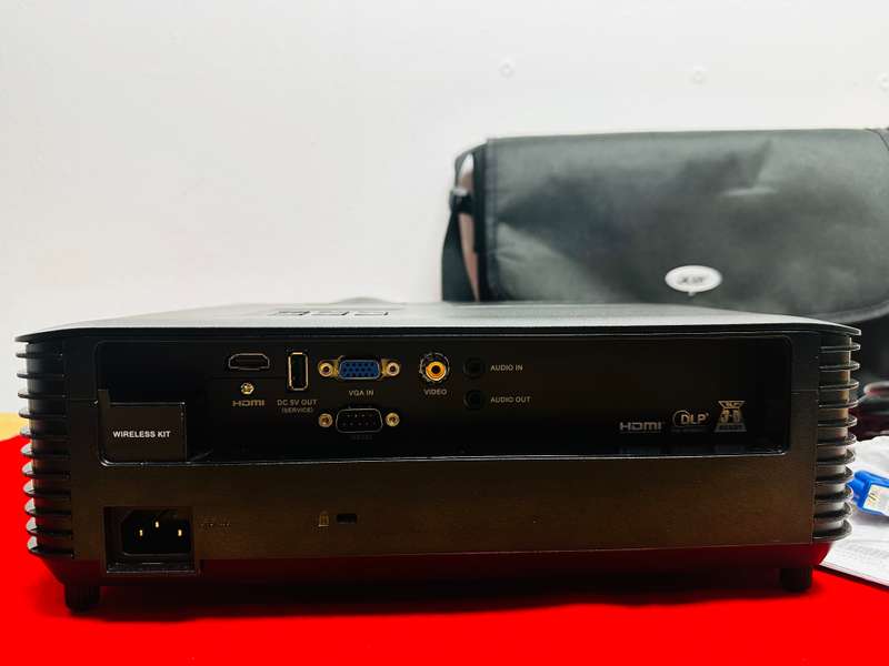 Acer Projector - X1228i | XGA (1024 x 768) | 4500 Im I DLP I 20 000:1 | HDMI/Wi Fi l 2.75 kg | Black