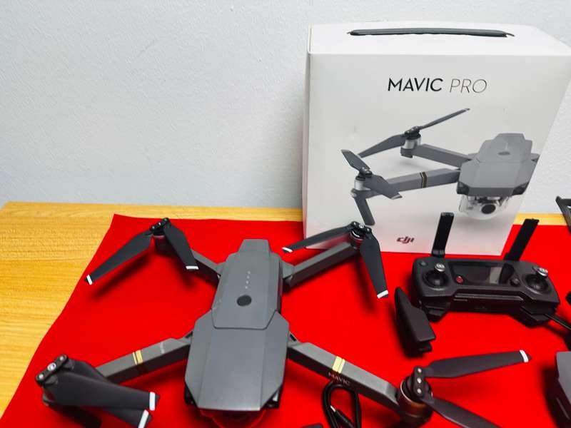 DJI Mavic Pro (Original) drone and many accessories  DJI Mavic Pro drone with Remote  three batteri