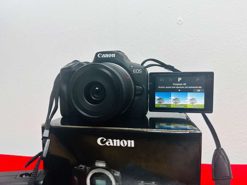 Canon EOS R50 Mirrorless Camera with RF-S 18-45mm F 4.5-6.3