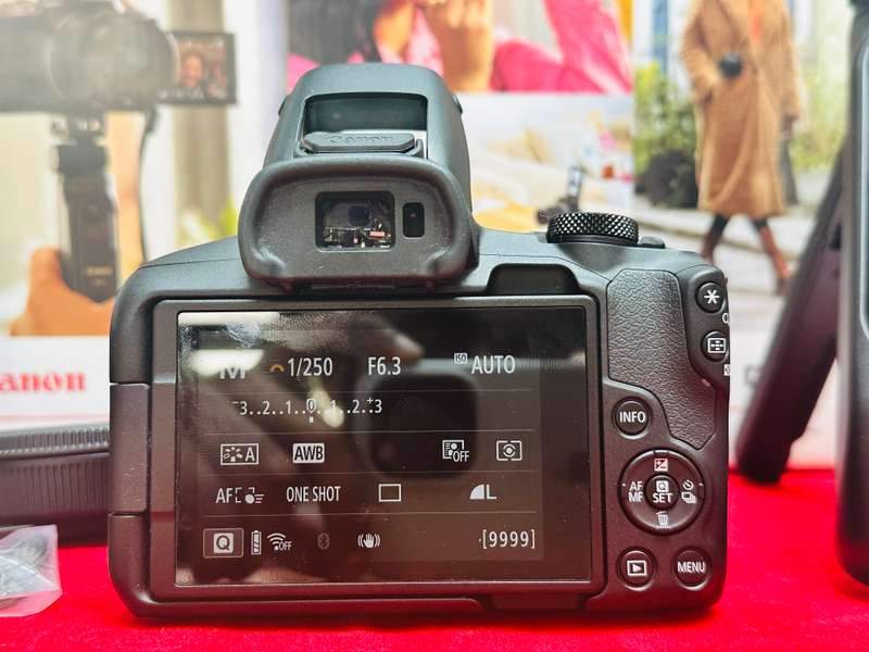 Canon EOS R50 Mirrorless content creator kit with RF-S 18-45mm F 4.5-6.3 IS STM Kit lens + more