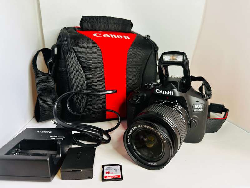 Canon EOS 1300D DSLR Camera With Lens and accessories