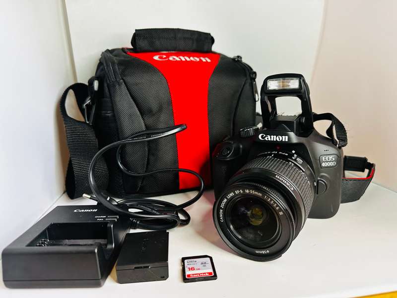 Canon EOS 1300D DSLR Camera With Lens and accessories