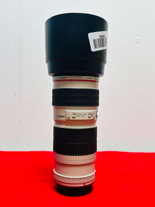 Canon EF 70-200mm f/4L USM Telephoto Zoom Lens  Condition: Excellent  Clean glass, smooth zoom
