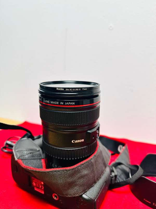 Canon EOS 6D Full frame Camera with Canon EF24-105 1:4 L IS STM Lens & accessories