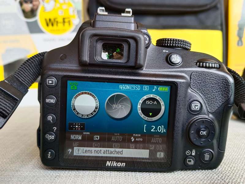 Nikon D3300 DSLR Camera Kit - Excellent Condition as new