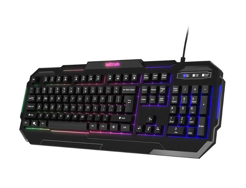 Astrum KG200 Slim Backlit Wired Gaming Keyboard