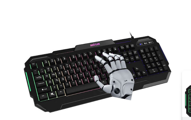 Astrum KG200 Slim Backlit Wired Gaming Keyboard