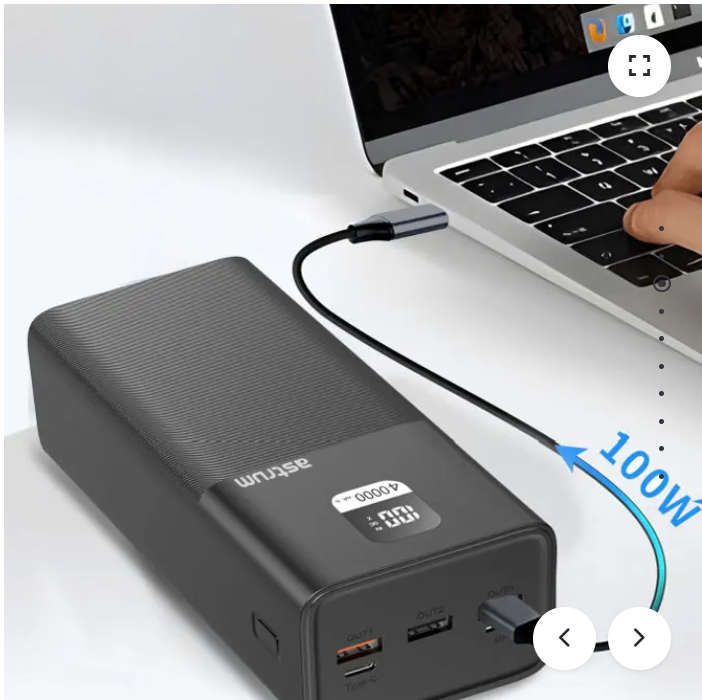 Astrum PB455 40000mAh 100W Fast Charge Powerbank A91645-B