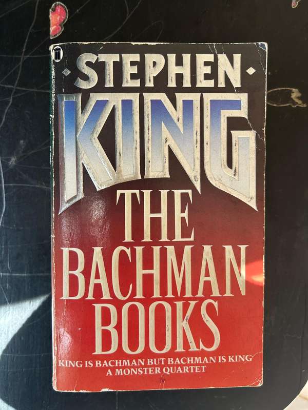 Stephen King Bachman Books Including Rage