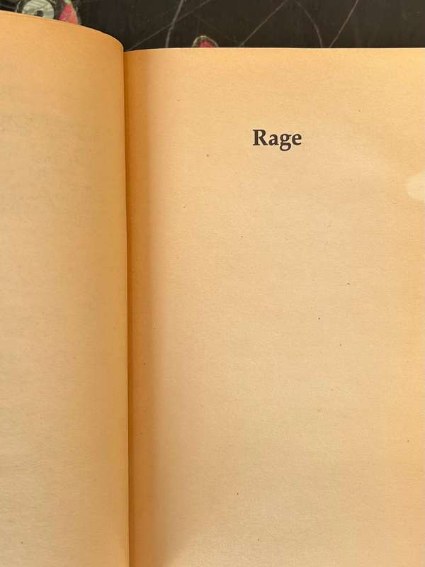Stephen King Bachman Books Including Rage