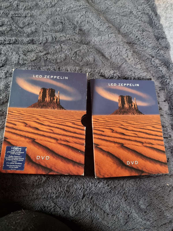LED zeppelin double album dvd