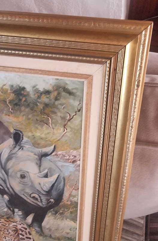 Magda de Kock oil painting