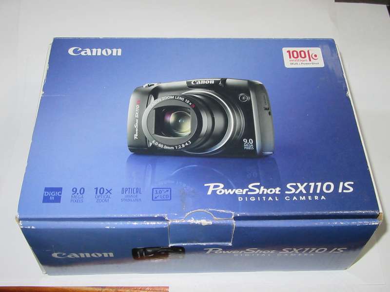 Canon Powershot SX110 IS - 10x Optical Zoom - 9 Megapixel