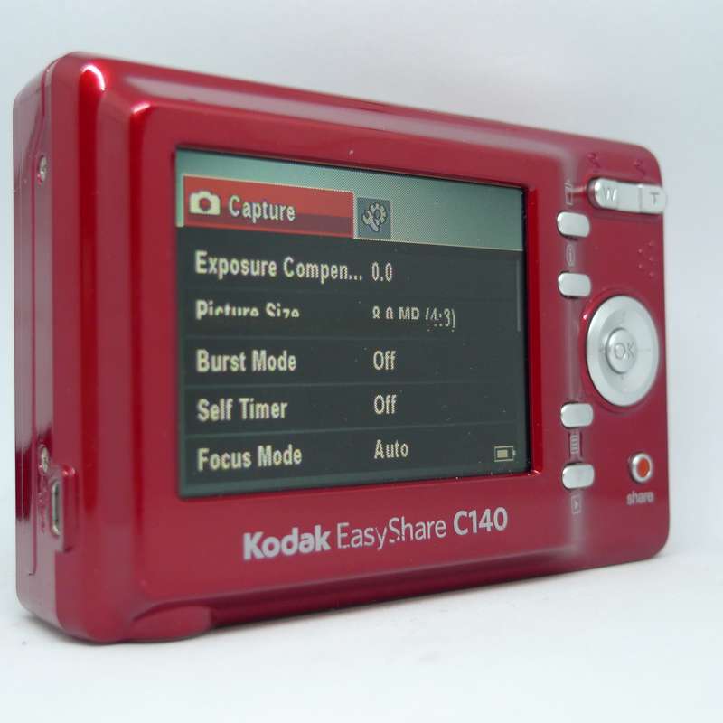 Kodak EasyShare C140 | 8.2 Megapixels | 3x Optical Zoom