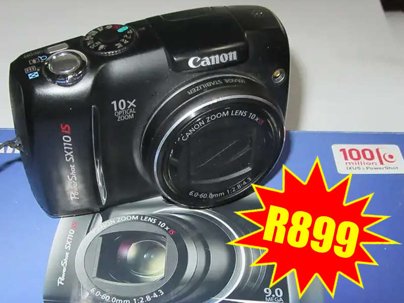 Canon Powershot SX110 IS - 10x Optical Zoom - 9 Megapixel