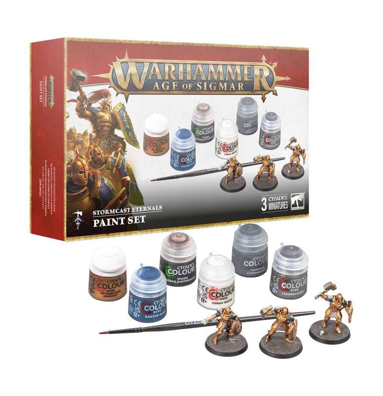 Stormcast Eternals: Paint Set - Warhammer Age of Sigmar