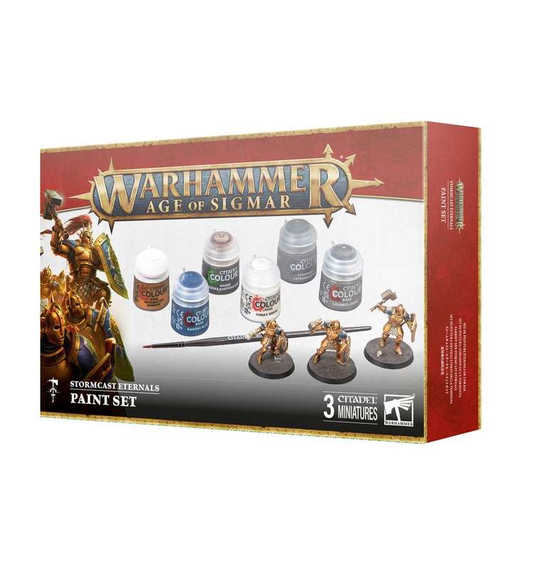 Stormcast Eternals: Paint Set - Warhammer Age of Sigmar